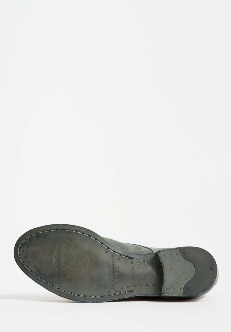 Officine Creative Lexikon Oliver Oxford Shoes in Smoke Green	