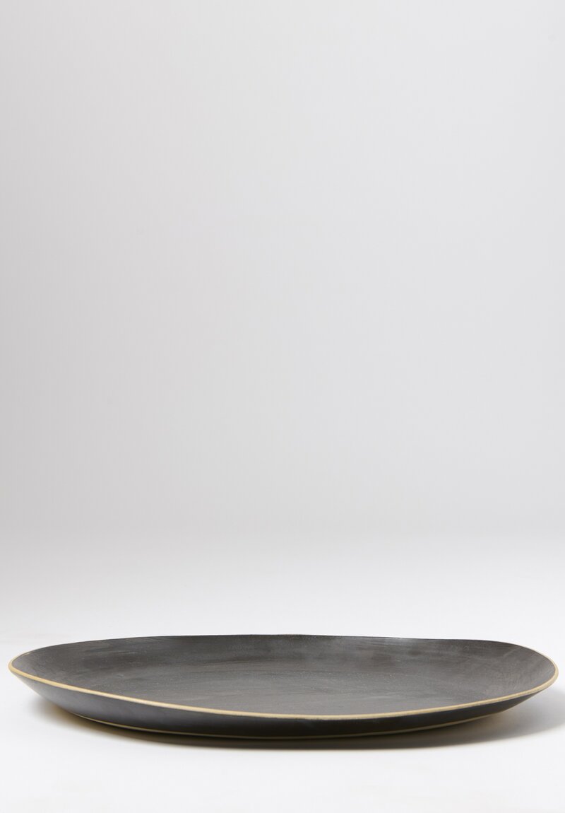 Laurie Goldstein Large Oval Platter in Black	