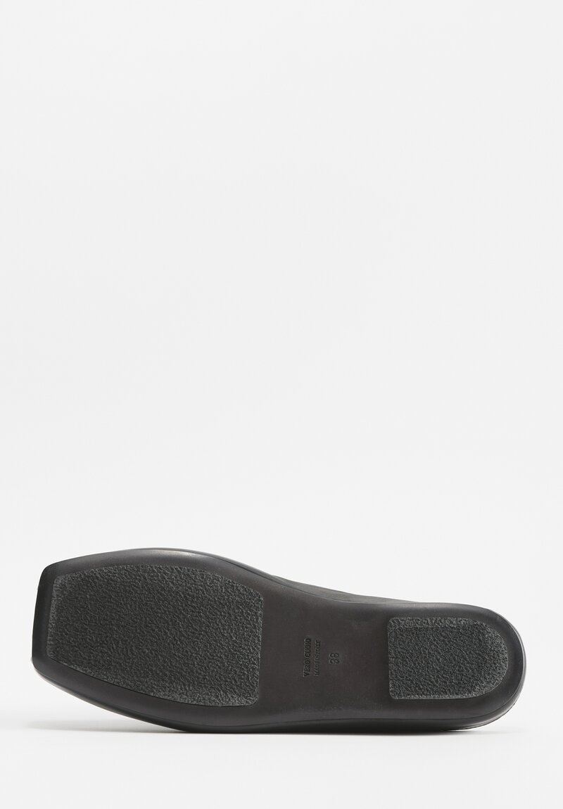 Uma Wang Leather Ballet Mules in Black	