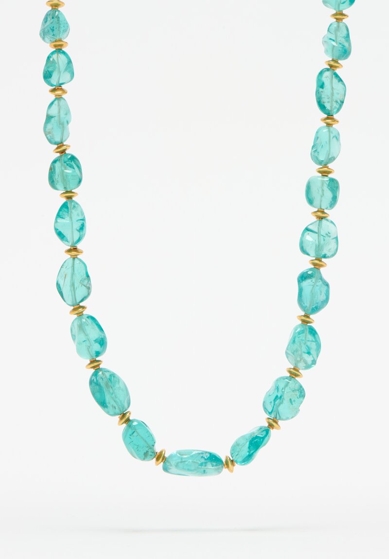 Greig Porter 18K, Apatite Necklace	