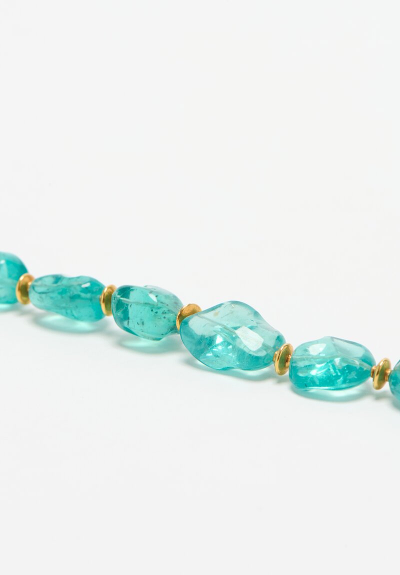 Greig Porter 18K, Apatite Necklace	