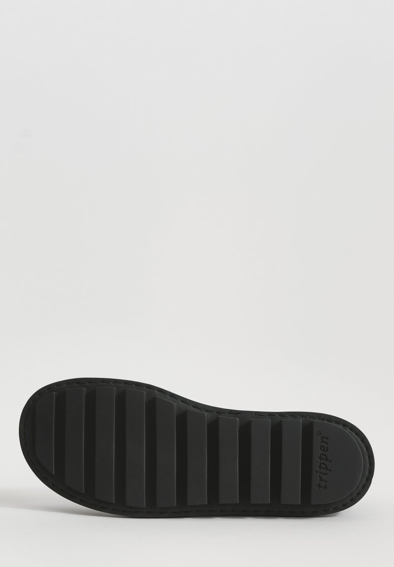 Trippen Pond Ballet Flat in Black	