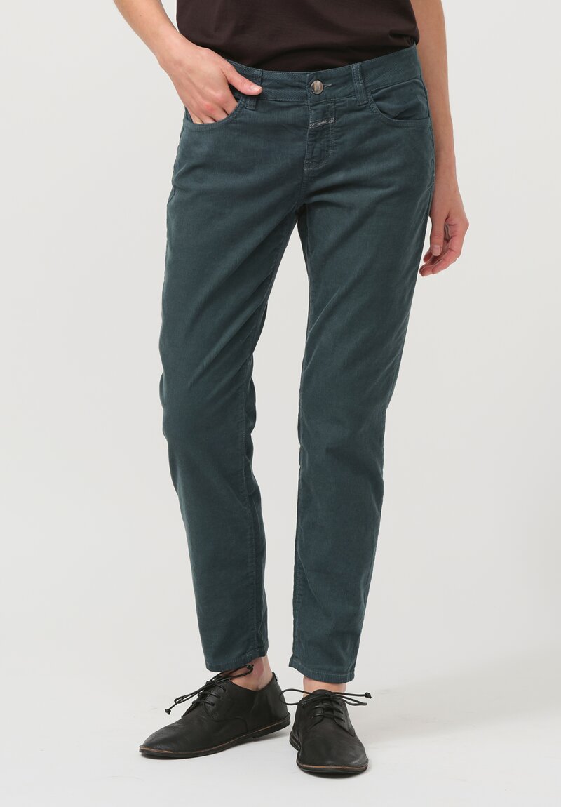 Closed Baker Corduroy Jeans in Pini Green	