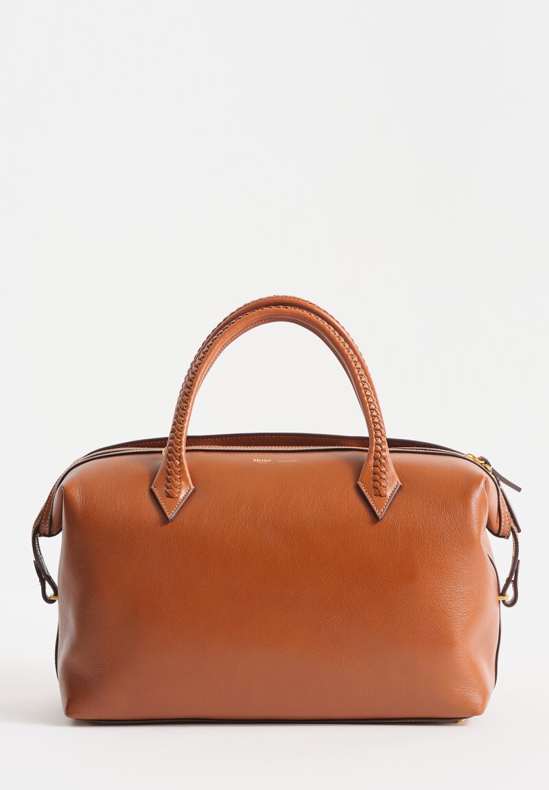 Metier Buffalo Perriand City Satchel in Cognac	