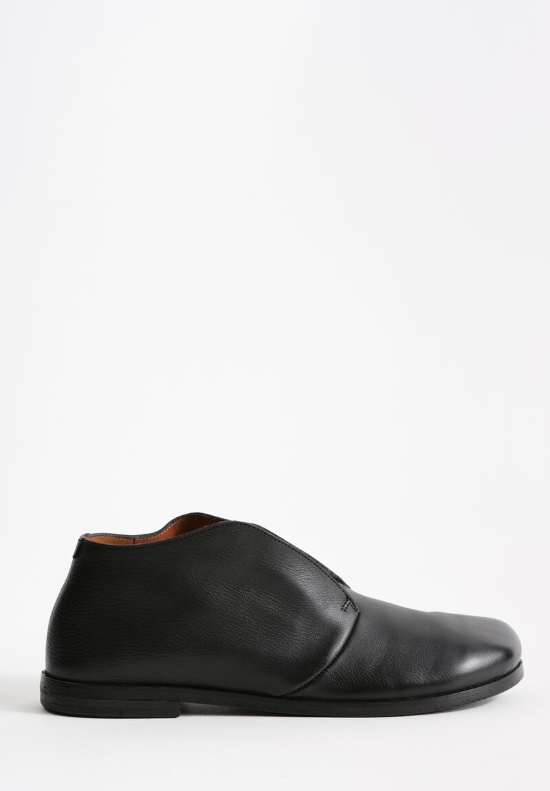 Marsèll Leather Listello Slip-On in Black	