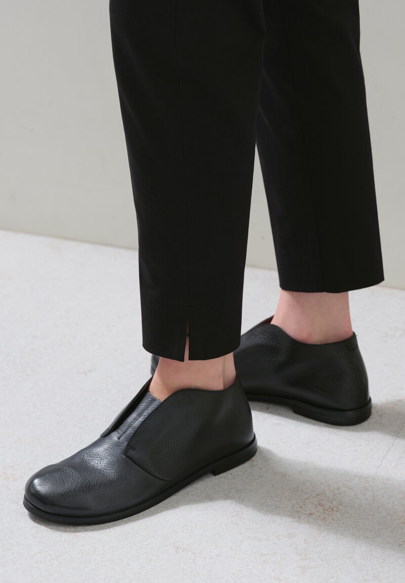 Marsèll Leather Listello Slip-On in Black	