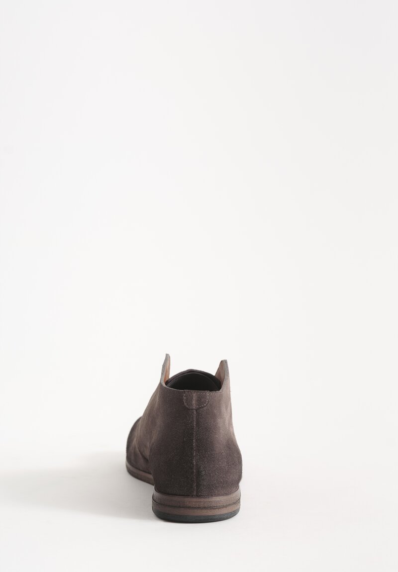 Marsèll Suede Listello Slip-On Shoe in Mortar Grey	