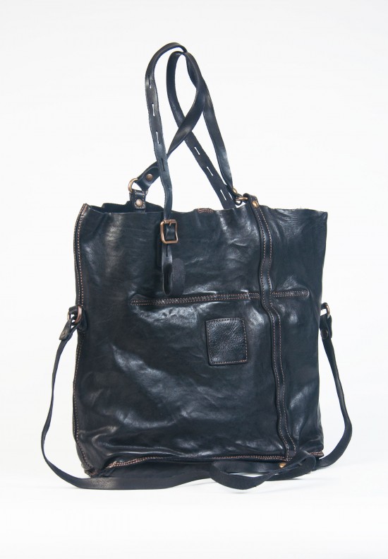 Campomaggi Cowhide Bag in Black