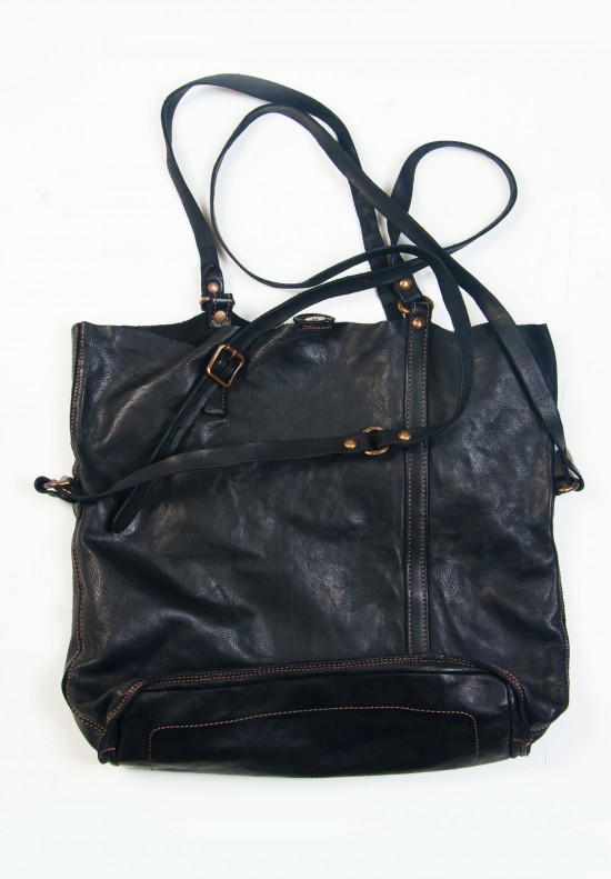 Campomaggi Cowhide Bag in Black