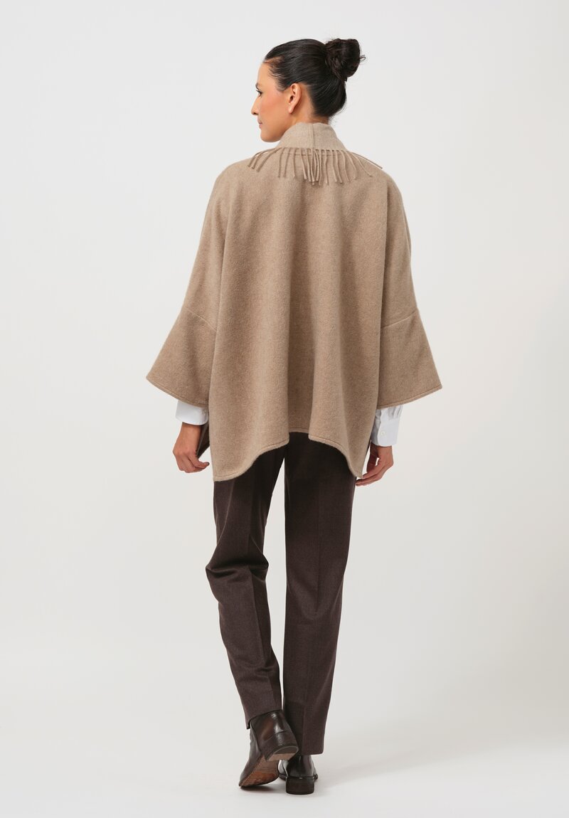 Alonpi Cashmere Lago Jacket in Silver Brown	