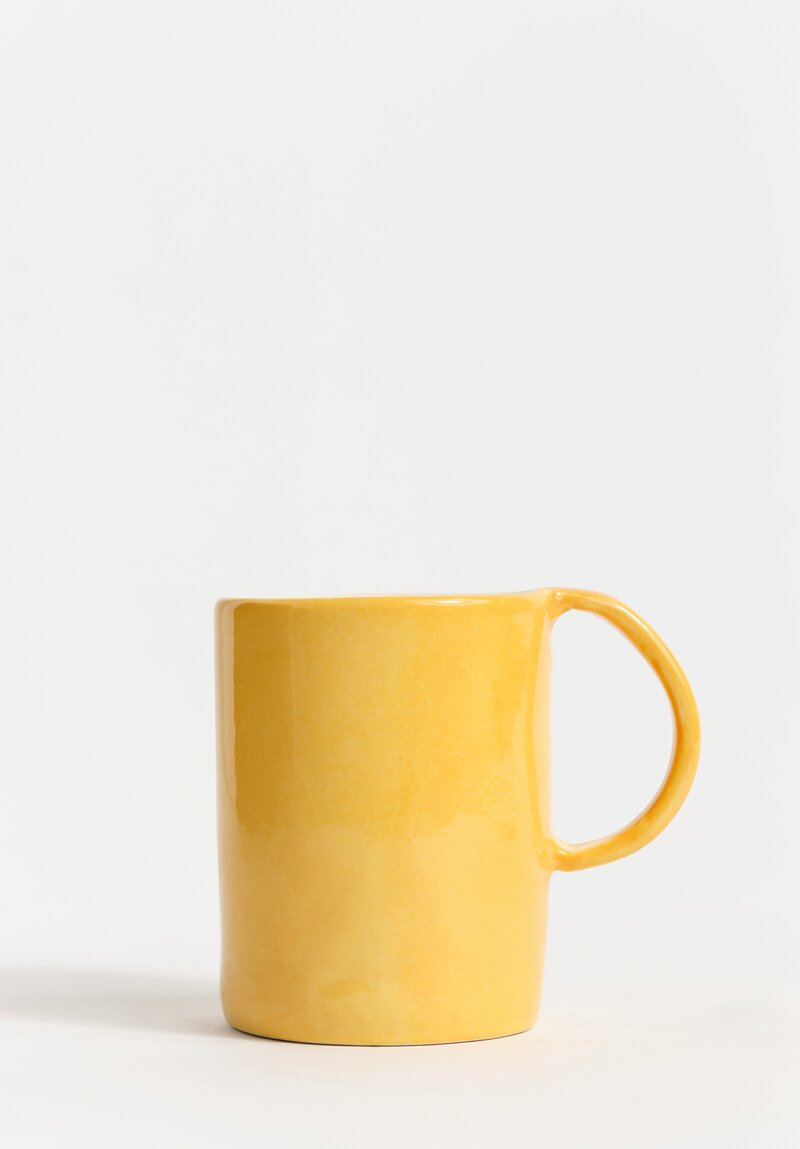 Stamperia Bertozzi Handmade Mug Giallo Yellow