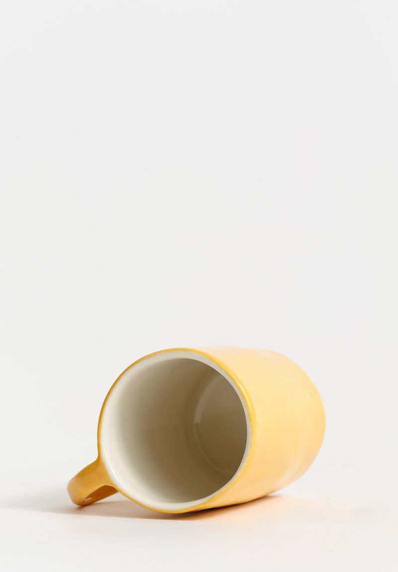 Stamperia Bertozzi Handmade Mug Giallo Yellow