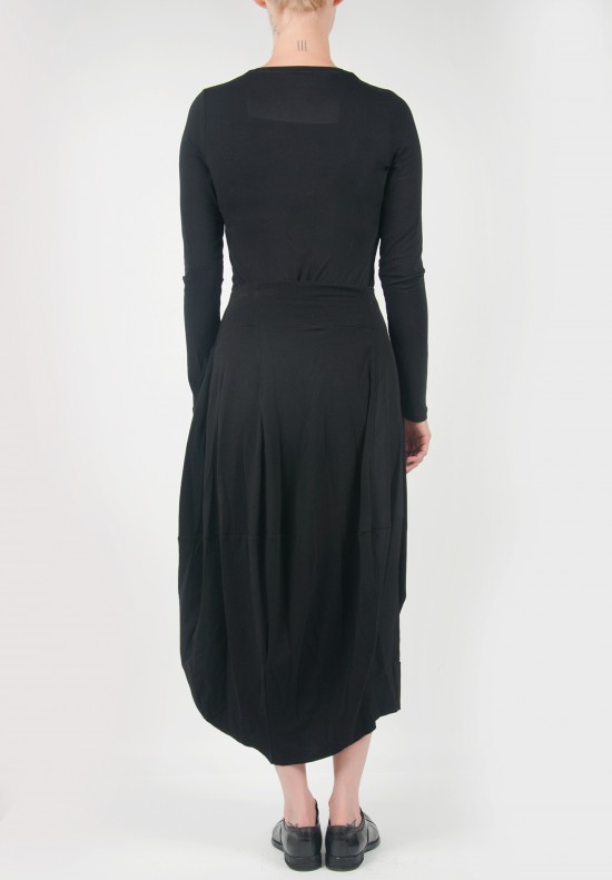 Rundholz Asymmetrical Skirt with 1 Pant Leg in Black | Santa Fe Dry ...