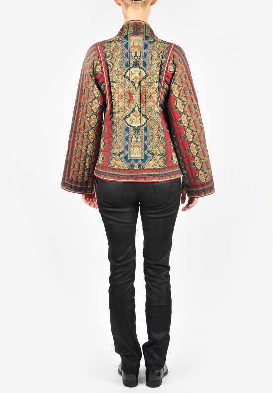 Etro Quilted Jacket in Tribal Pattern | Santa Fe Dry Goods . Workshop ...