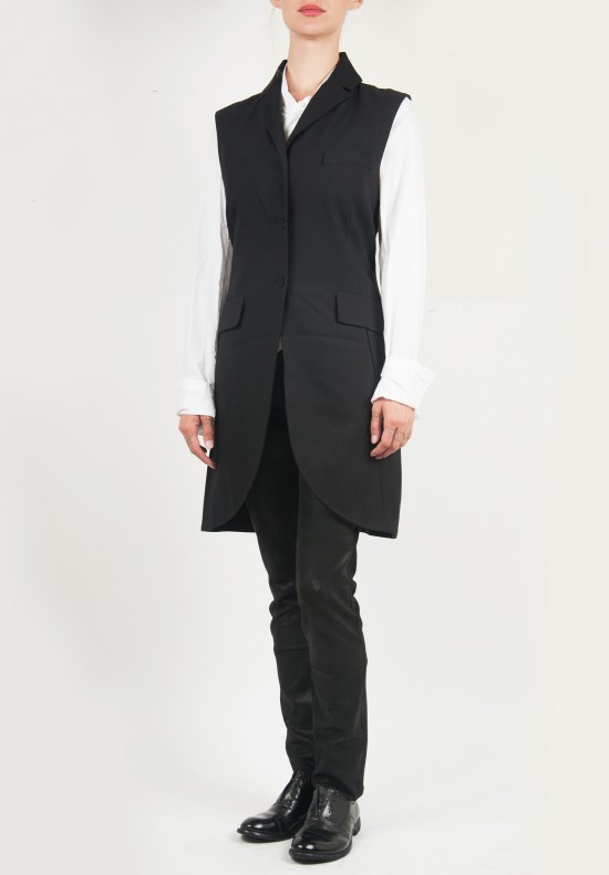 Annette Görtz Longline Vest in Black