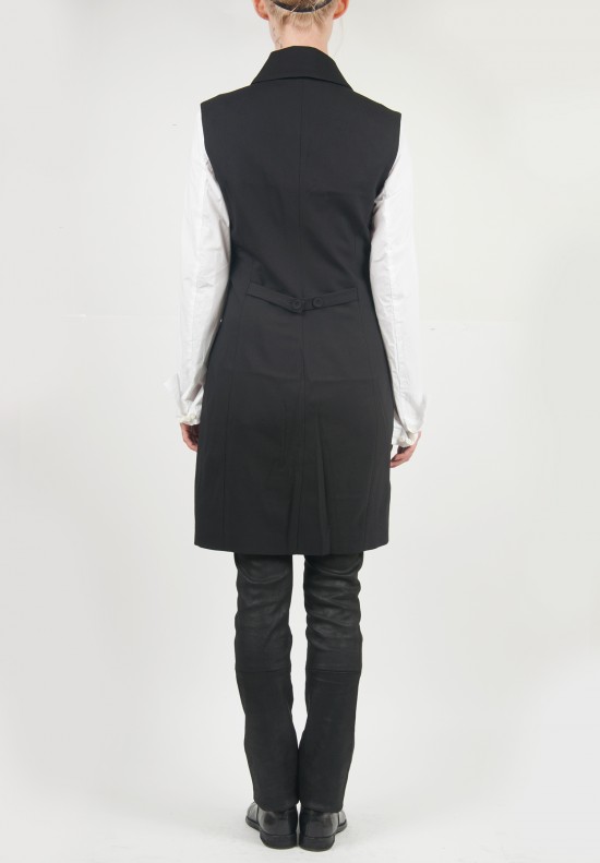 Annette Görtz Longline Vest in Black