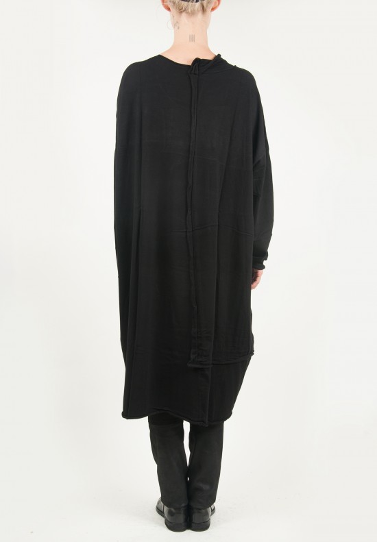 Rundholz Black Label Asymmetrical Pocket Dress in Black | Santa Fe Dry ...