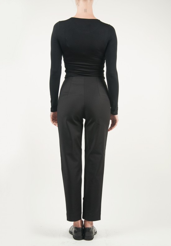 Peter O. Mahler Cropped Pants in Black
