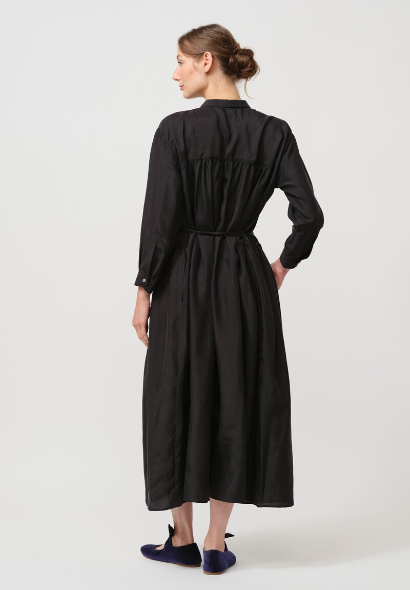 Asciari Silk Luce Dress in Black	