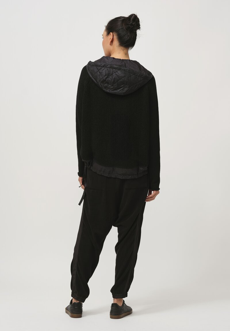 Rundholz Black Label Fleece Joggers in Black	