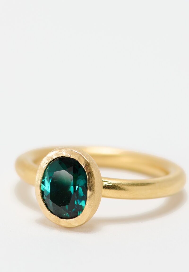 Greig Porter 18k, Indicolite Ring	