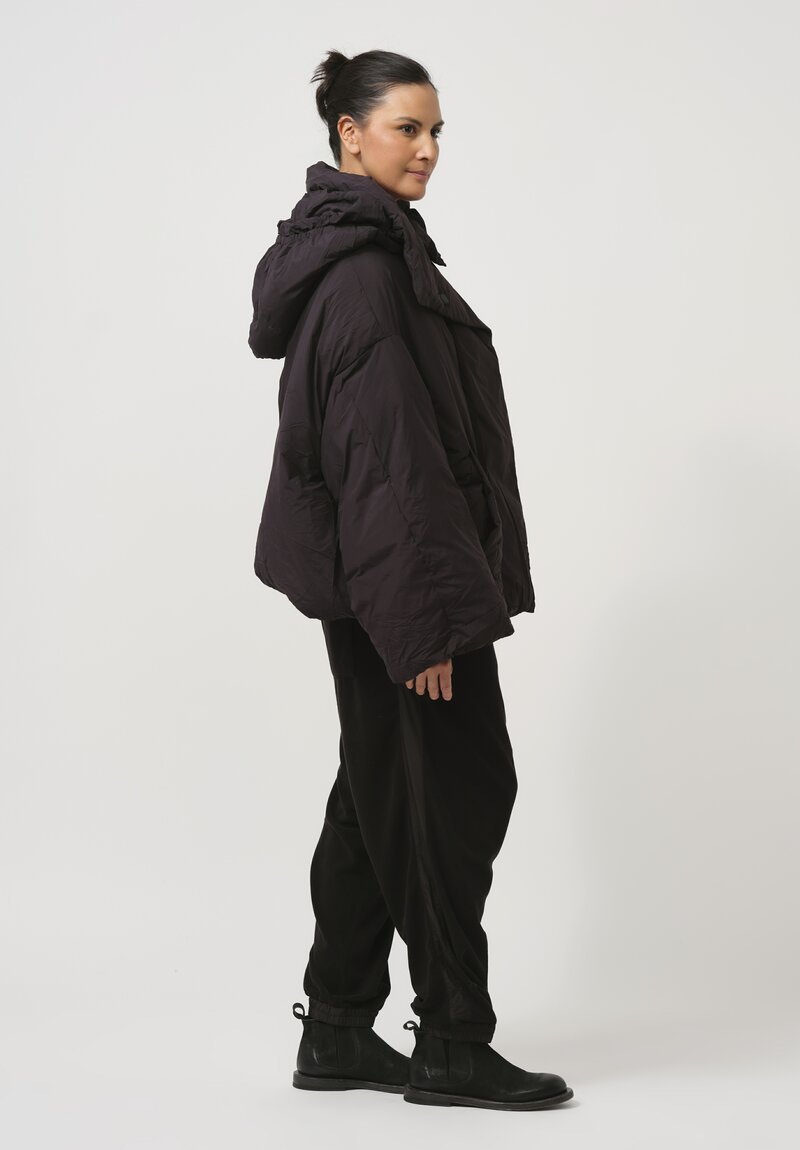 Rundholz Dip Puffer Bell Jacket in Black	