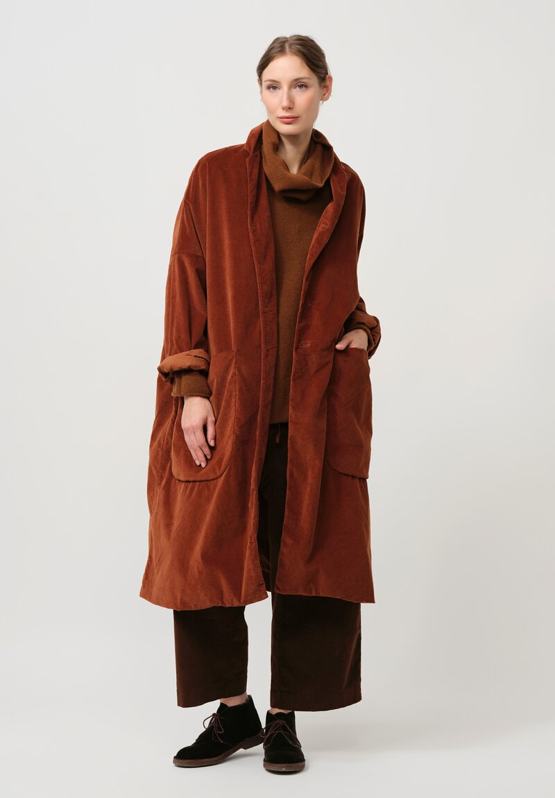 Album di Famiglia Serie Numerata Cashmere Dolcevita Turtleneck in Rust Brown	