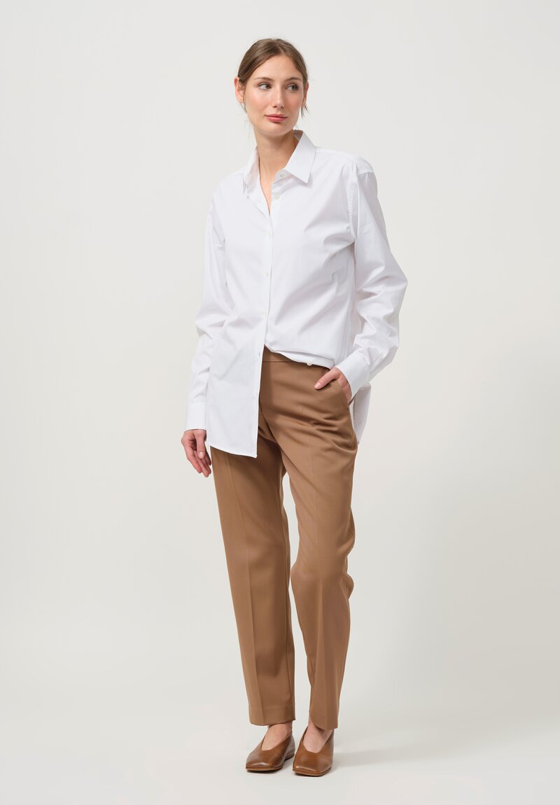 Dries Van Noten Poumas Pants in Tan Brown	