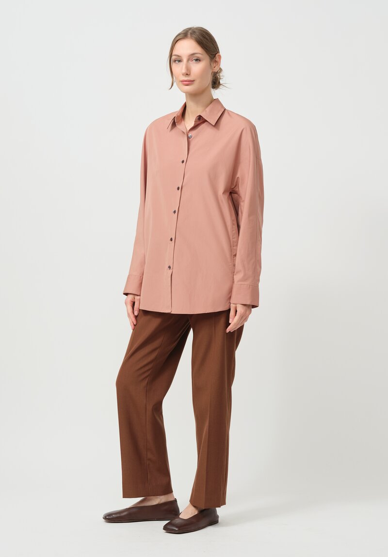 Dries Van Noten Cotton Casio Tape Shirt in Oros Pink