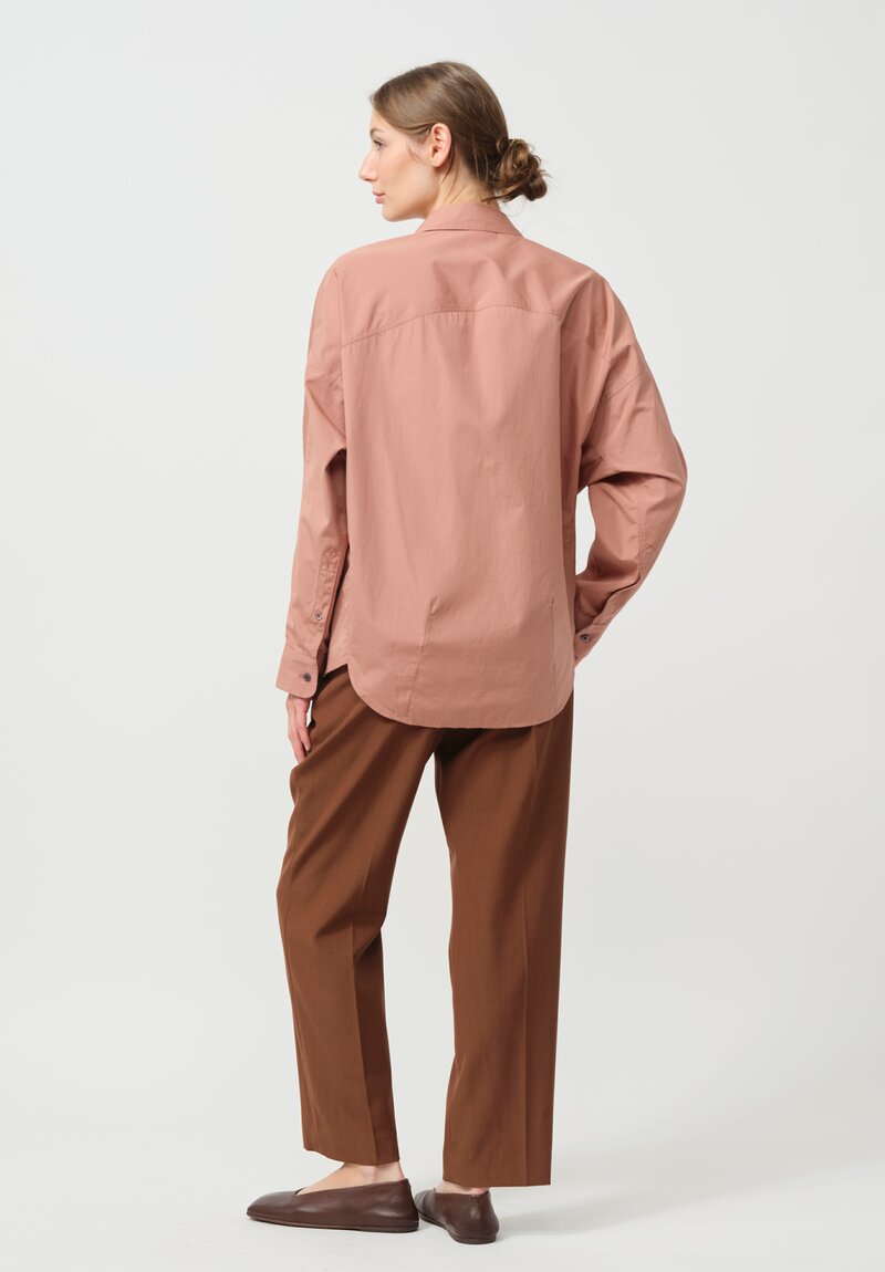 Dries Van Noten Cotton Casio Tape Shirt in Oros Pink