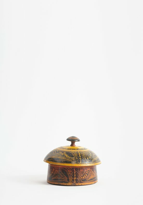 Shobhan Porter Vintage Afghan Spice Bowl 6 x 6 in	