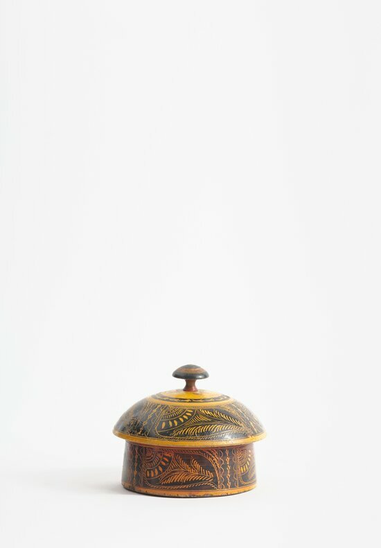 Shobhan Porter Vintage Afghan Spice Bowl 6 x 6 in	