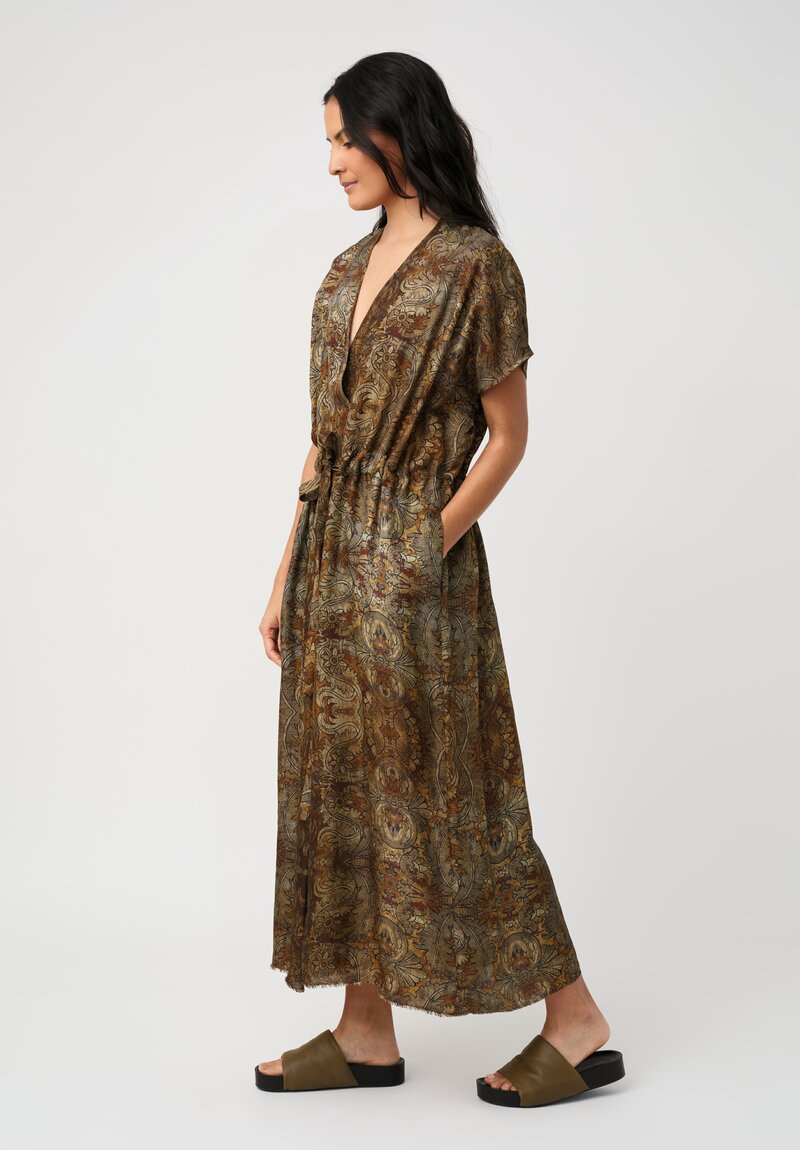 Uma Wang Acre Dress in Mustard