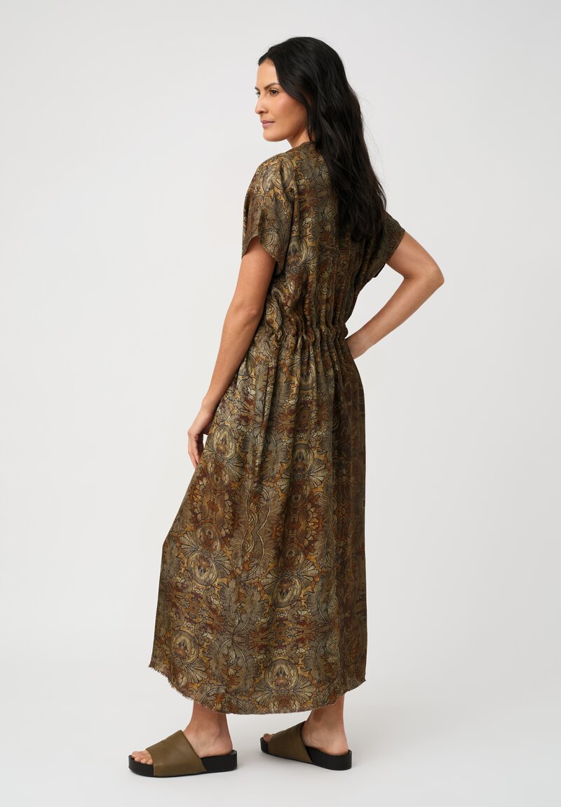 Uma Wang Acre Dress in Mustard
