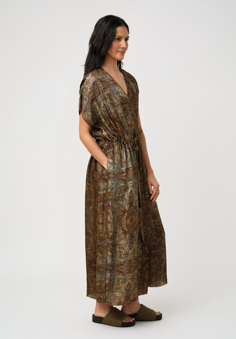 Uma Wang Acre Dress in Mustard