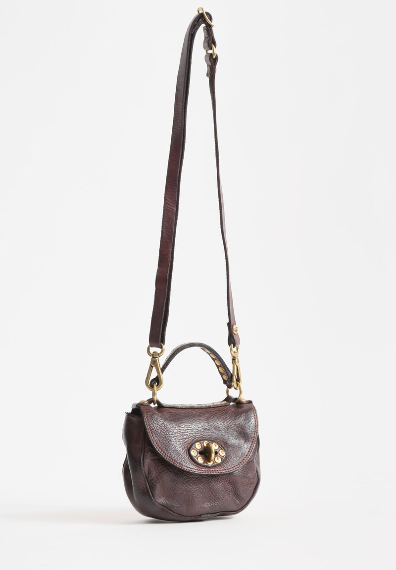 Campomaggi Leather Tracollina Crossbody Bag in Brown	