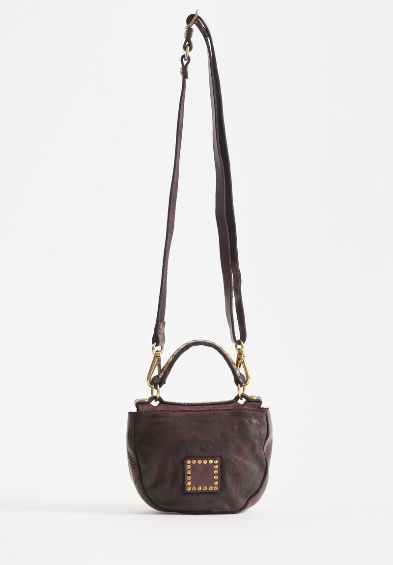 Campomaggi Leather Tracollina Crossbody Bag in Brown	