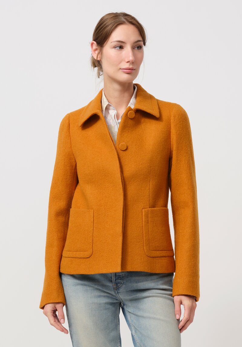 Dries Van Noten Beto Jacket in Orange	