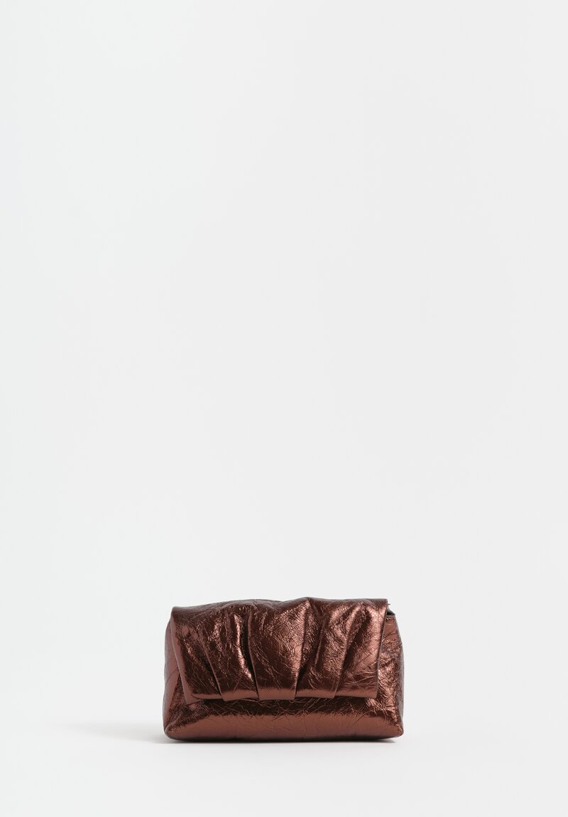 Dries Van Noten Leather Shoulder Bag in Brown	