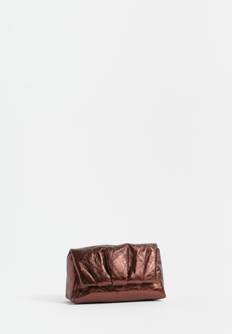 Dries Van Noten Leather Shoulder Bag in Brown	