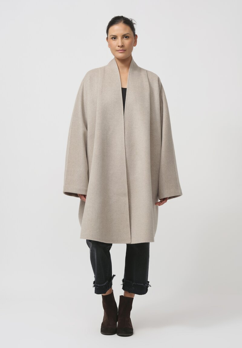 Frenckenberger Cashmere Suit Big Coat in Hazel	