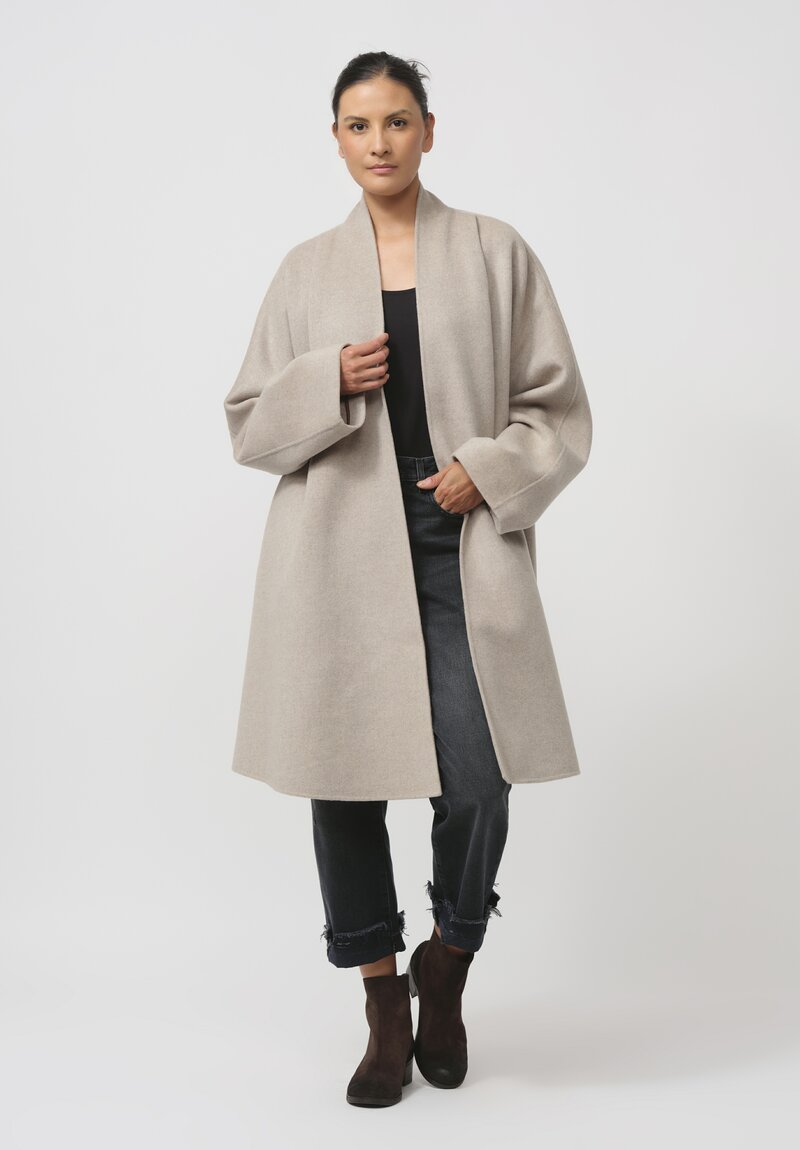 Frenckenberger Cashmere Suit Big Coat in Hazel	