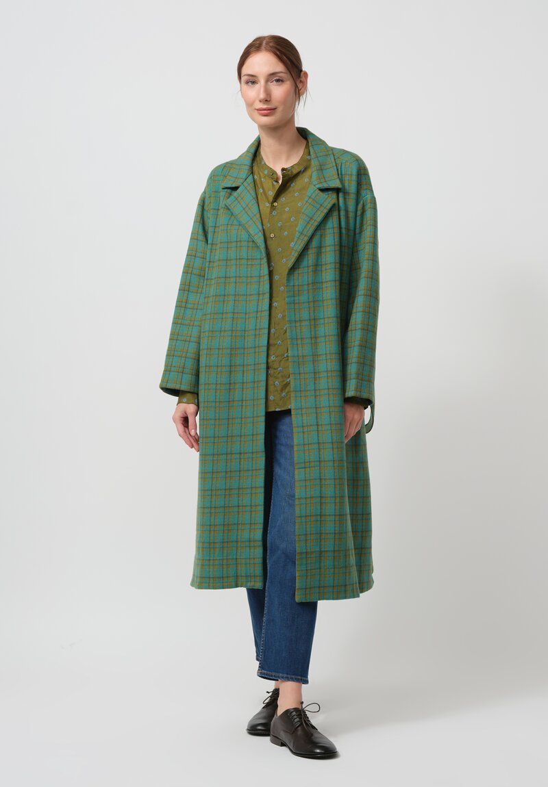 Maku Textiles Handwoven Hyacinth Coat