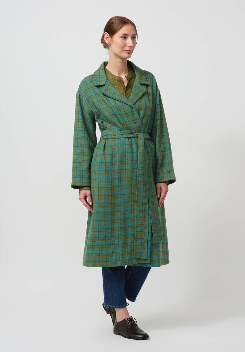 Maku Textiles Handwoven Hyacinth Coat