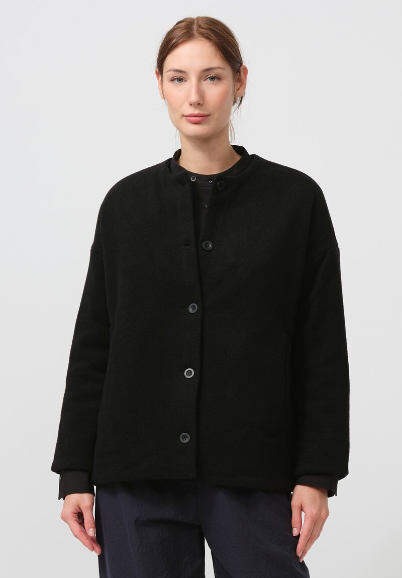 Casey Casey Cashmere Julia Kasper Jacket in Black	