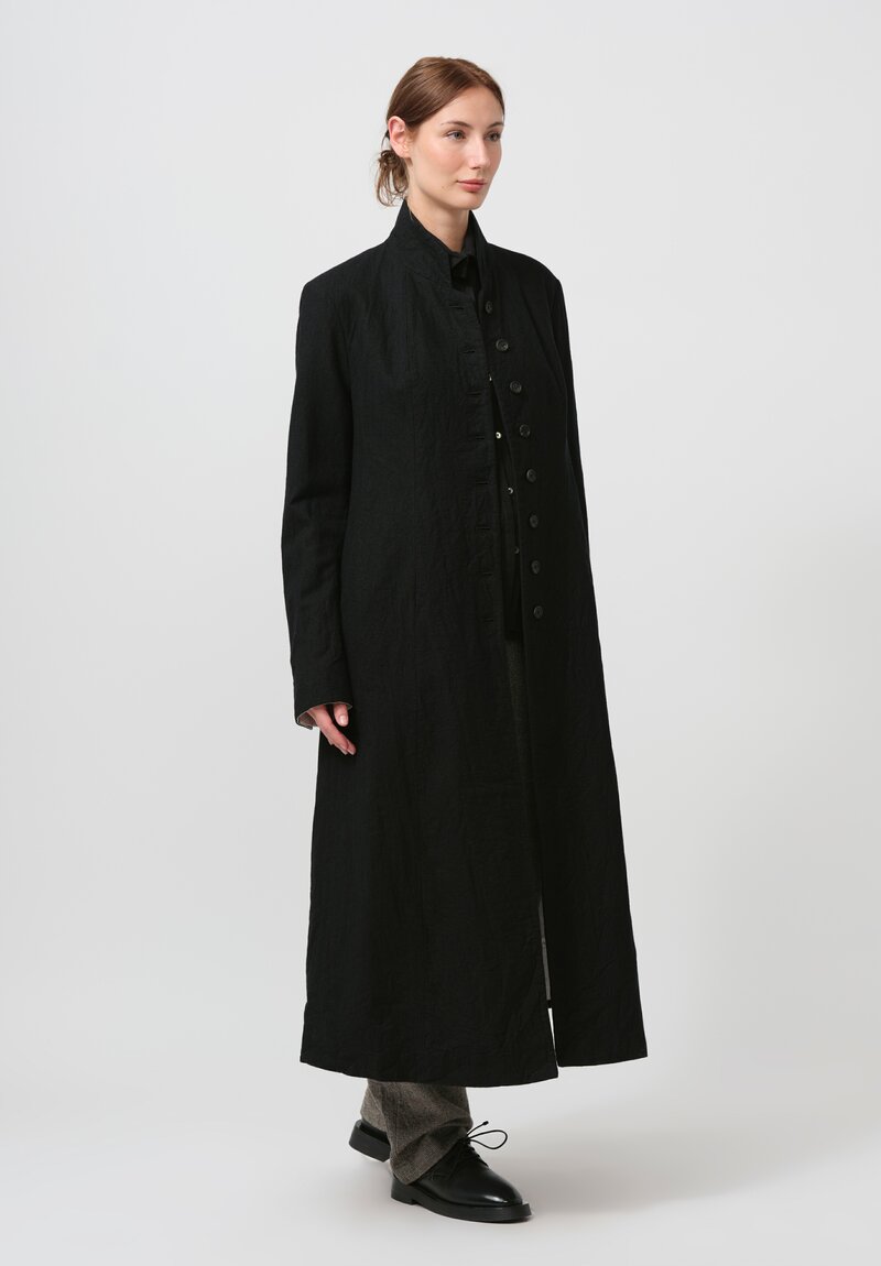 Forme d'Expression Habit Coat in Black	