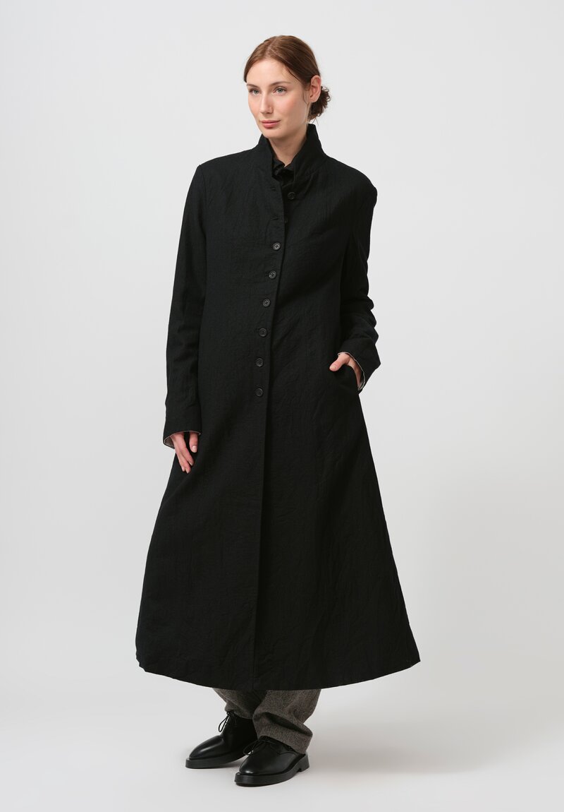 Forme d'Expression Habit Coat in Black	