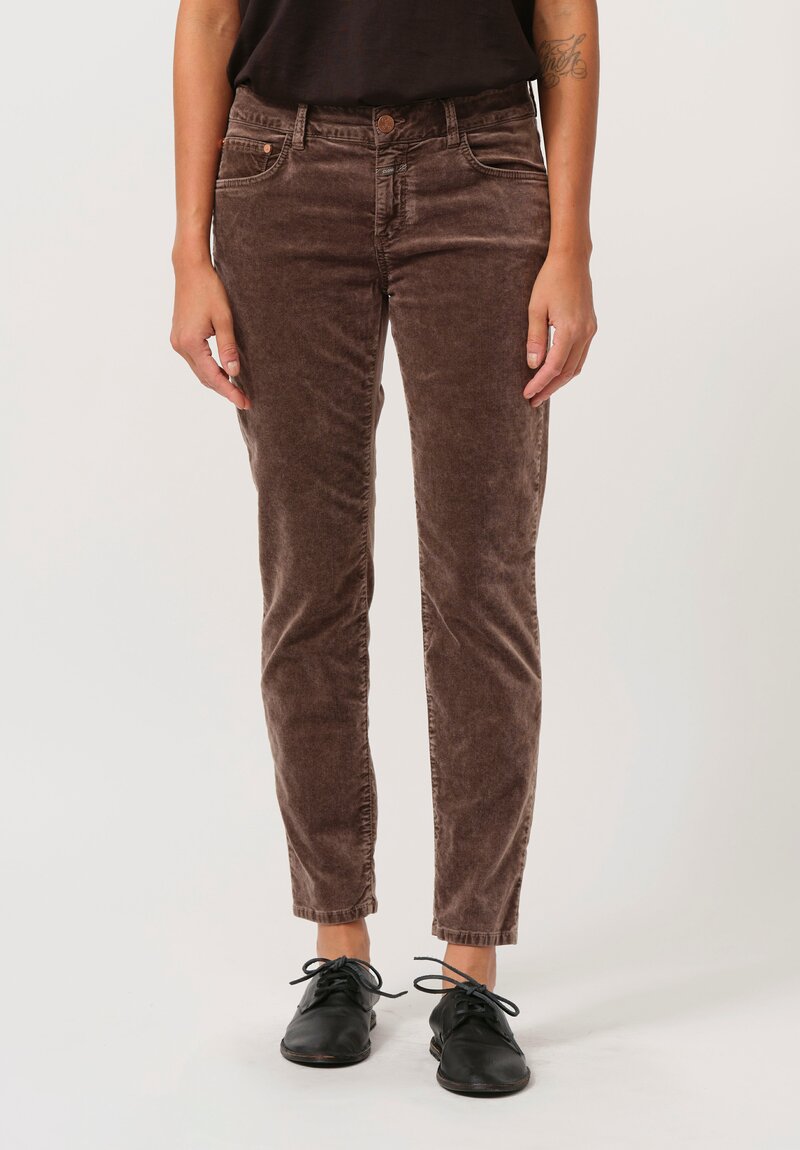 Closed Baker Velveteen Jeans in Mocha	