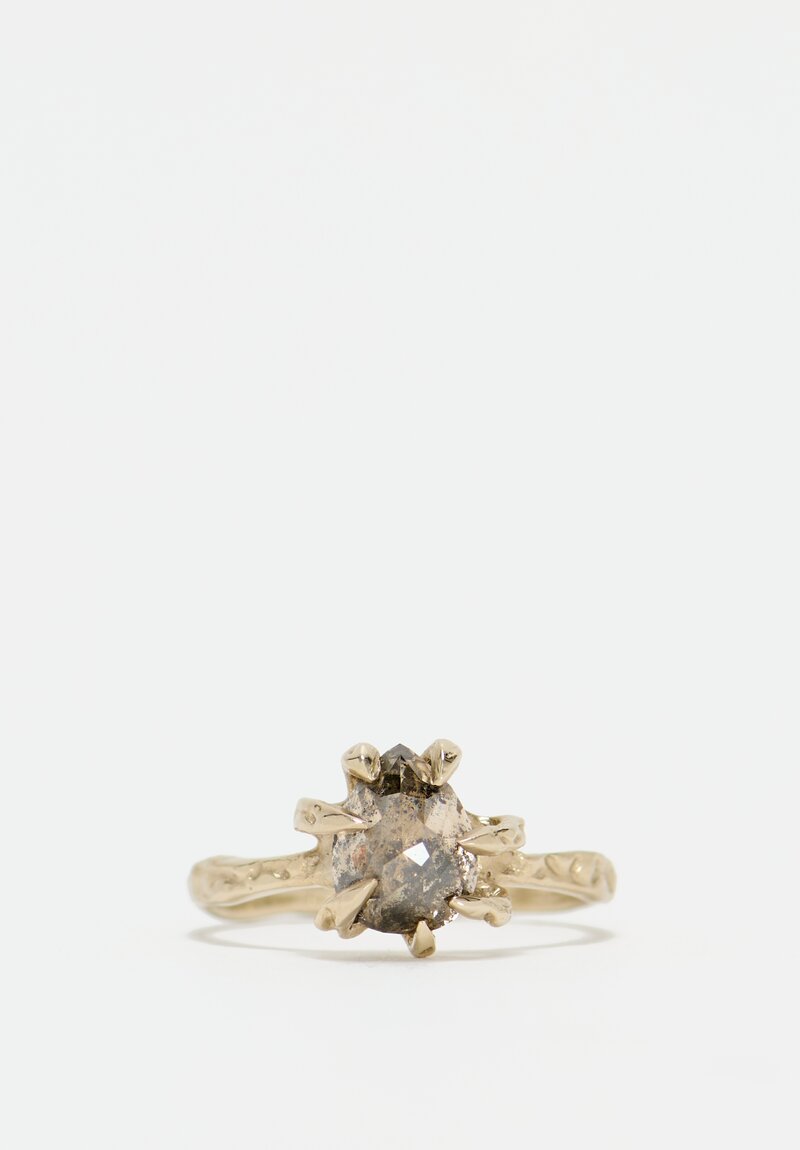 Lauren Wolf 14K, Monterey Diamond Stingray Claw Ring	