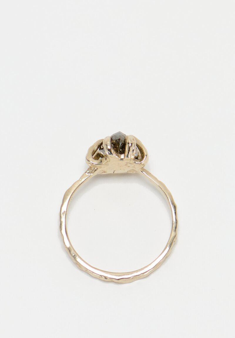 Lauren Wolf 14K, Monterey Diamond Stingray Claw Ring	